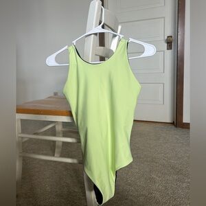 Zella Neon Green Swimsuit